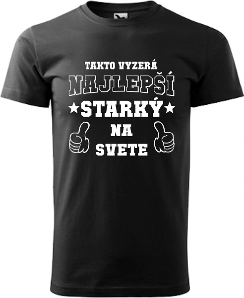 Pánske tričko Takto vyzerá starký