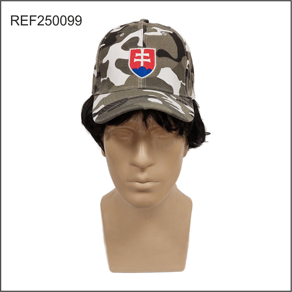 Šiltovka SK maskáčová biela