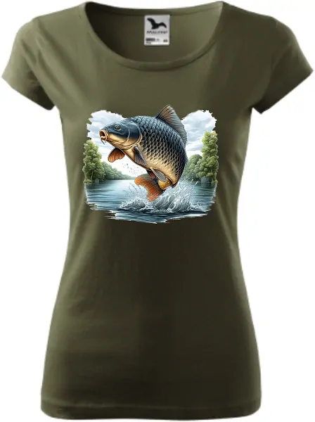 Dámske tričko Kapor výskok z vody2