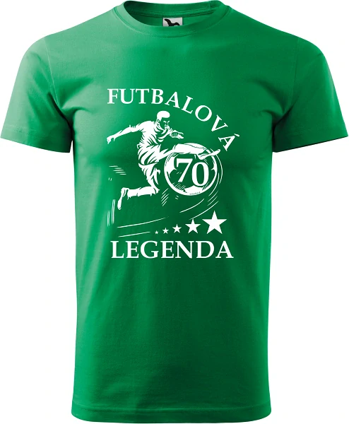 Pánske tričko Futbalová legenda 70r.