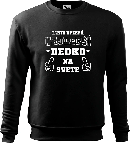 Pánska mikina Takto vyzerá dedko