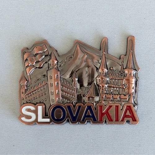 Magnetka Slovakia kov meď