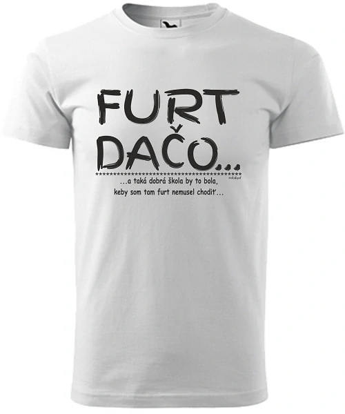 Detské tričko FURT DAČO škola