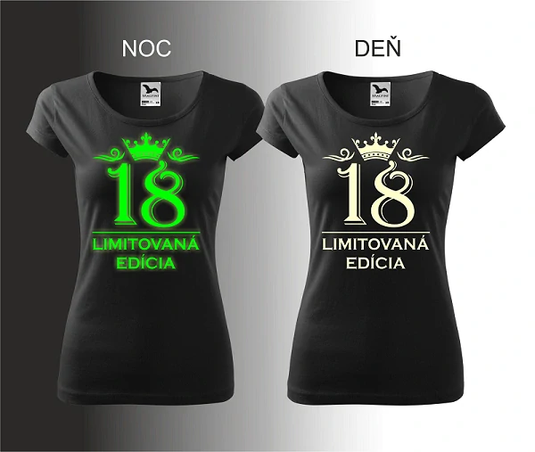 Svietiaca potlač 18 Limitovaná edícia