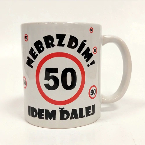 Hrnček Nebrzdím 50r