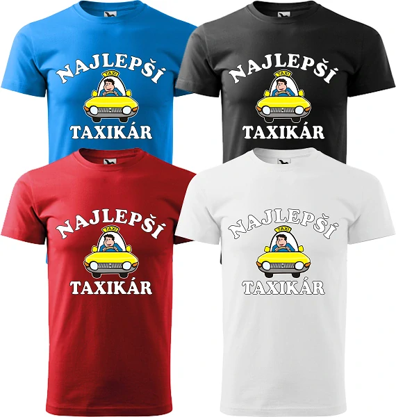 Pánske tričko Taxikár