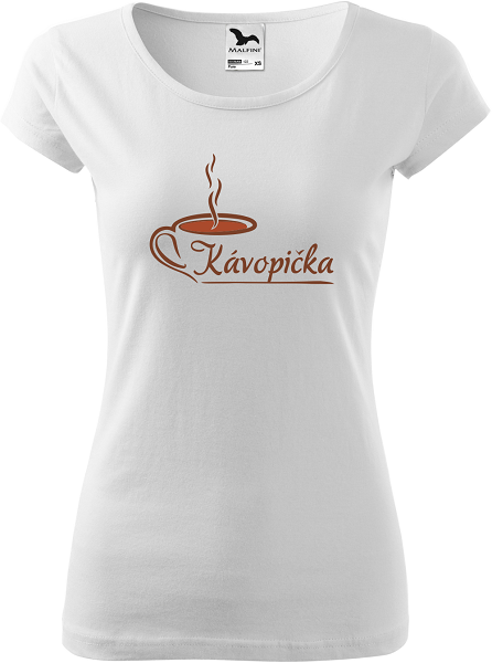 Dámske tričko Kávopička