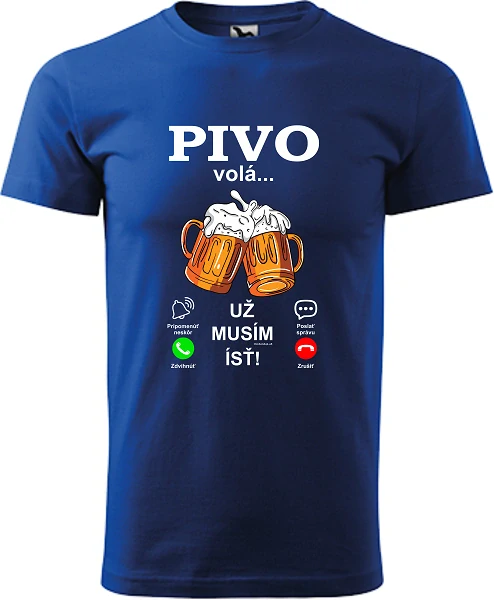 Pánske tričko Pivo ma volá