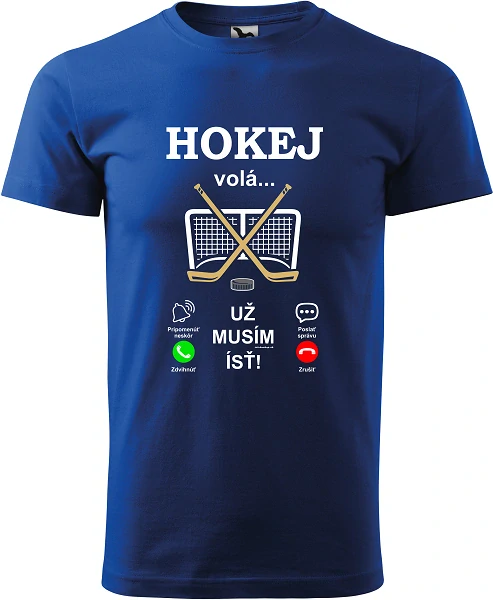 Pánske tričko Hokej ma volá