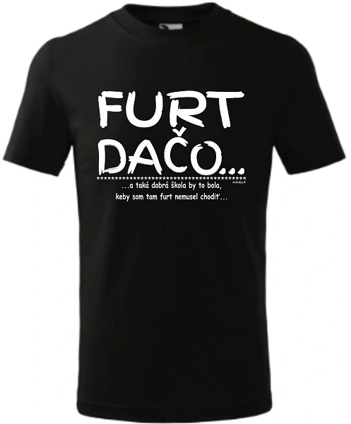 Detské tričko FURT DAČO škola