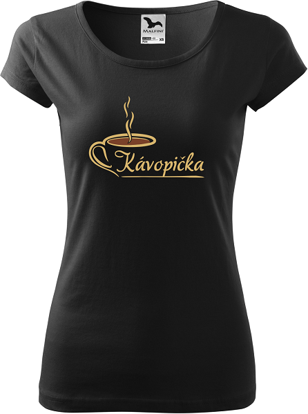 Dámske tričko Kávopička