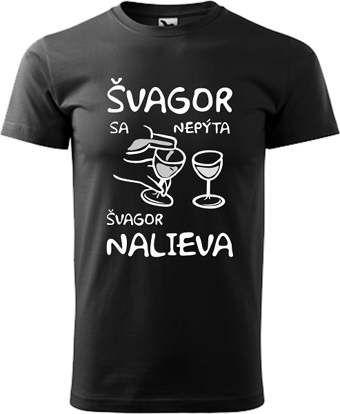 Pánske tričko Švagor sa nepýta