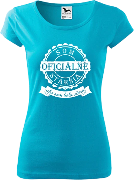 DÁMSKE TRIČKO Som oficiálne staršia