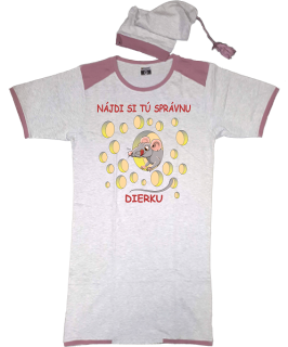 Dámska nočná košeľa "MYŠ"
