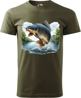 Pánske tričko Kapor výskok z vody2