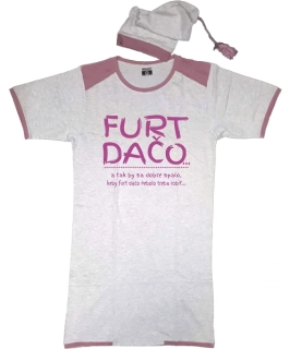 Dámska nočná košeľa "FURT DAČO"