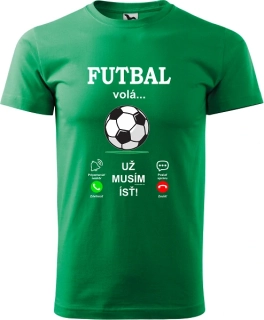 Pánske tričko Futbal ma volá