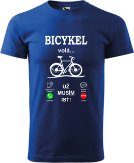 Pánske tričko Bicykel ma volá