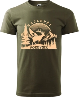 Pánske tričko Najlepší poľovník