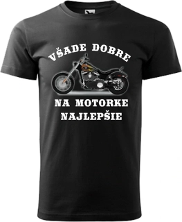 Pánske tričko Na motorke naj