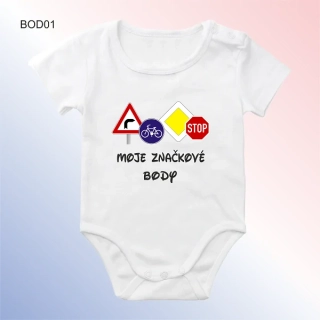 Dojčenské body Značkové KR