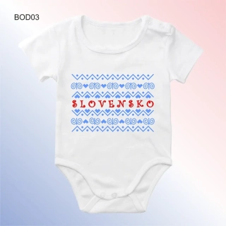 Dojčenské body Čičmiansky vzor KR