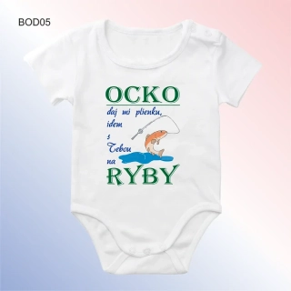 Dojčenské body Ocko na ryby KR