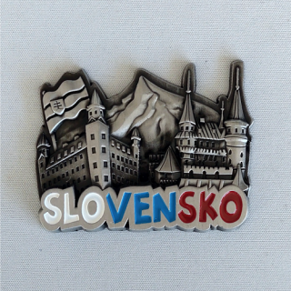 Magnetka Slovakia kov zinok
