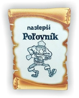Tabuľka drevená Najlepší poľovník