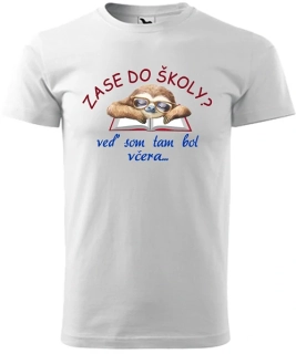 Detské tričko pre chlapca ZASE DO ŠKOLY