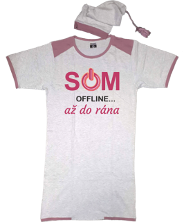 Dámska nočná košeľa OFFLINE