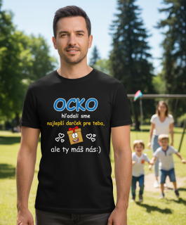 Pánske tričko Najlepší darček OCINO