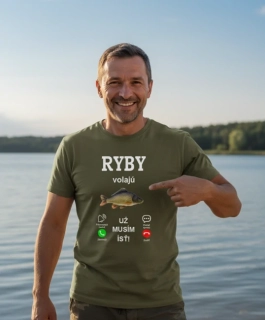 Pánske tričko Ryby volajú