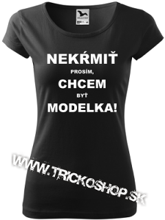 DÁMSKE TRIČKO MODELKA