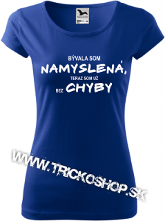 DÁMSKE TRIČKO NAMYSLENÁ...