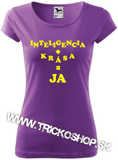 DÁMSKE TRIČKO INTELIGENCIA Výpredaj
